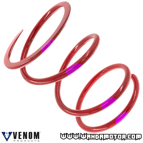 Secondary spring Venom 140-260 red-pink